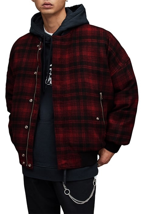 STAN BOMBER RED/BLACK 1