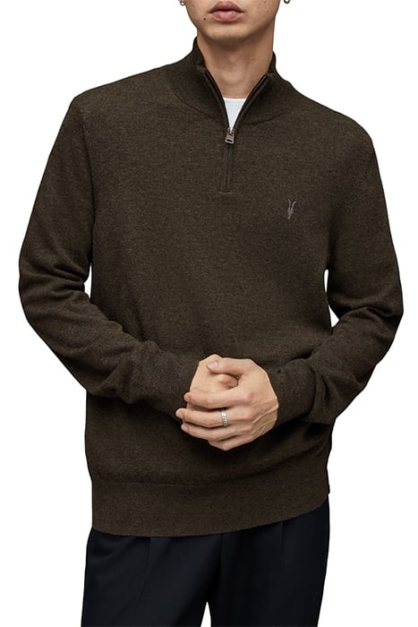 KILBURN ZIP FUNNEL PARK GREEN MARL 1