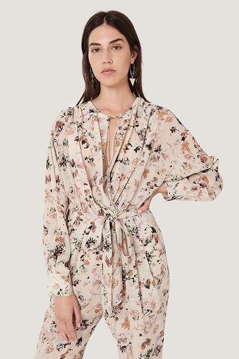 MATTAI JUMPSUIT IN BEIGE/MULTICO 3