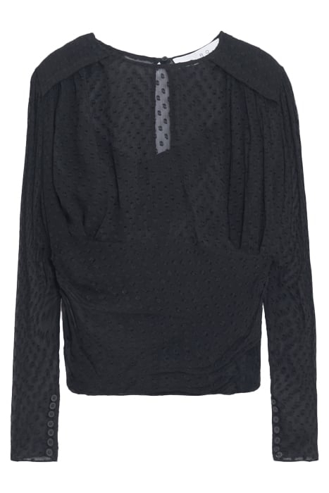 DRAKE BLOUSE IN BLACK TOP 5