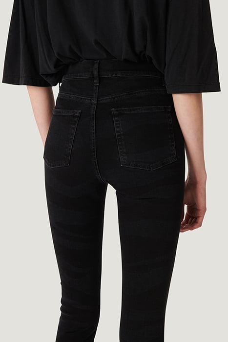 BRISSAME BLACK ZEBRA DENIM 4