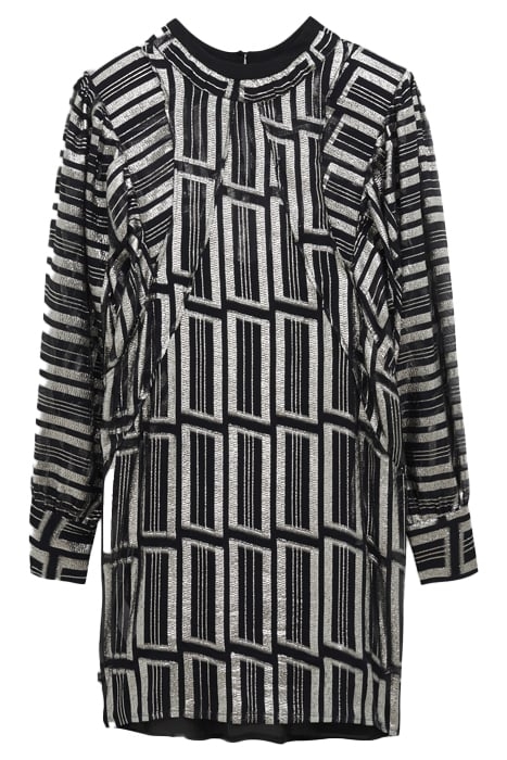 CAT BLACK/SILVER DRESS 5