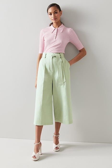 LENA WIDE-LEG & FLARED JEANS MINT 2