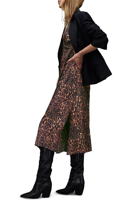 DREA ANITA DRESS NATURAL BROWN 3