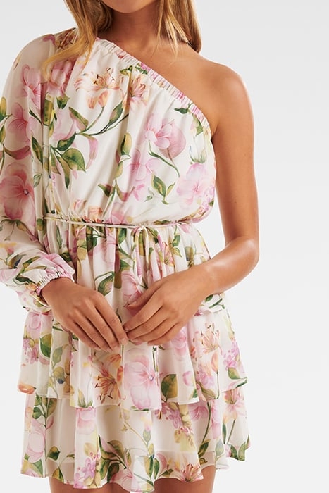 SIENNA ASYMM TIERED MINI HOLLAND FLORAL 5