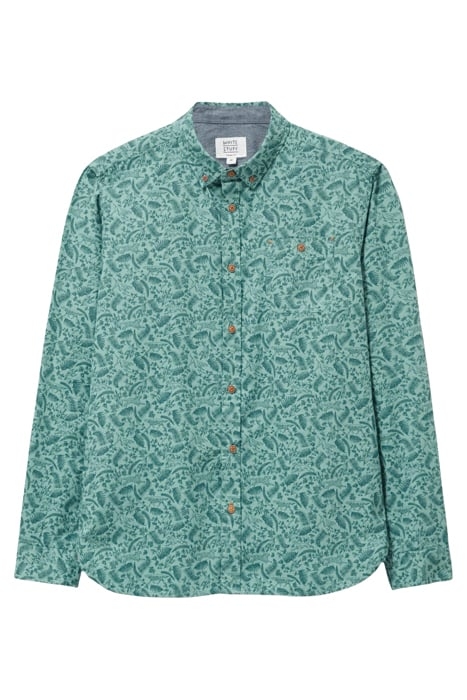 BAILEY DOG PRINTED SHIRT MINT GREEN 4