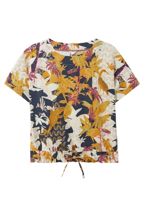 MABEL MIX TOP BROWN 4