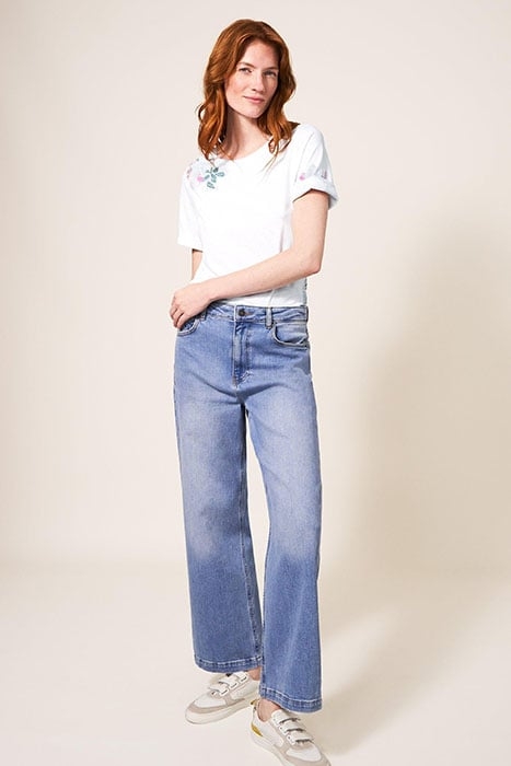 ANNABEL PRINT TEE WHITE PRINT 1