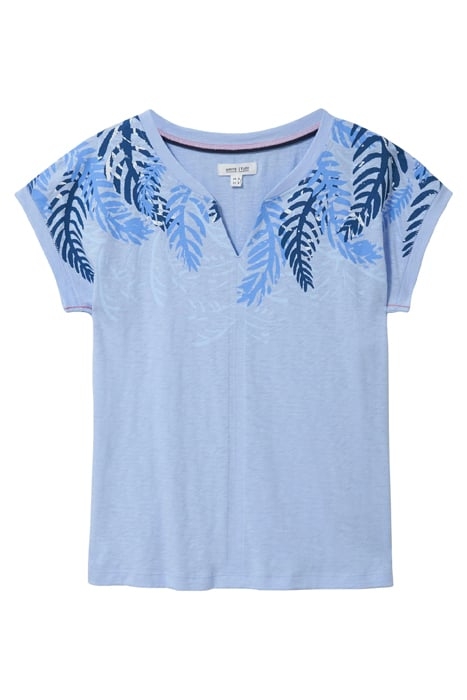NELLY PRINTED TEE BLUE 4