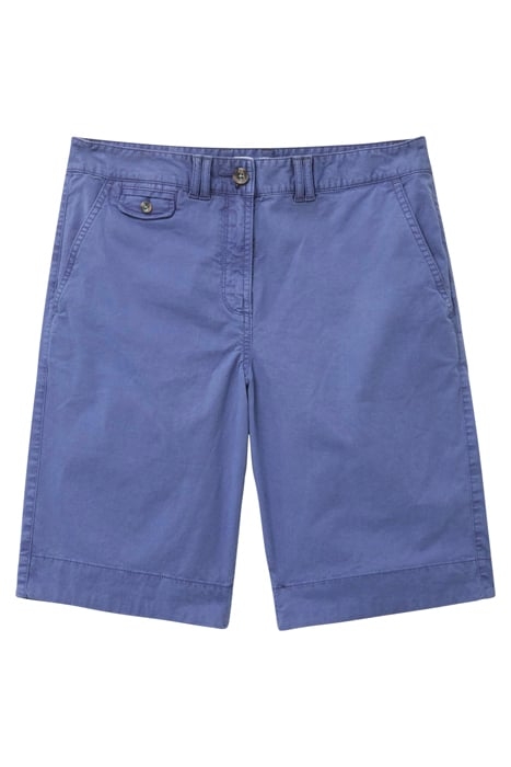 HAYLEY ORGANIC CHINO SHORTS MID BLUE 1