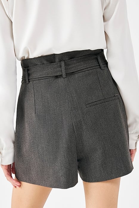 BROWN SHORT SHORTS WITH REMOVABLE BELT 6