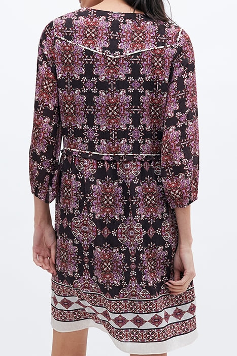 BOHO PRINT SHORT DRESS 2