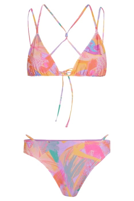 AMAZOA BIKINI IN PINK/ORANGE 2
