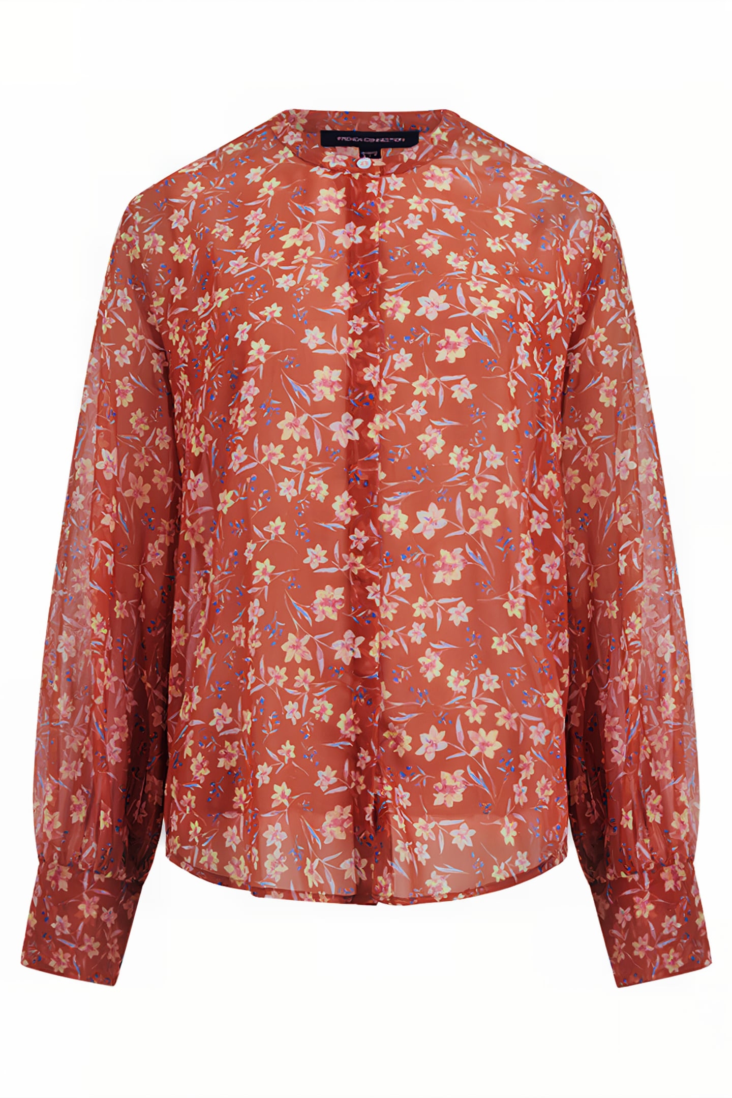 CECILA RECYCLED HALLIE CRINKLE SHIRT HONEY BRONZE 4