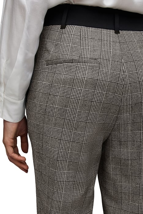 BEA CHECK TROUSER GREY 8