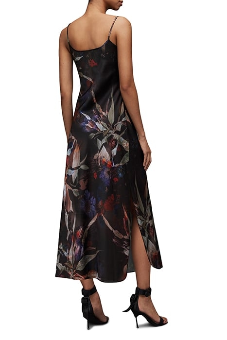 HADLEY TIPPI DRESS RUST BROWN 2