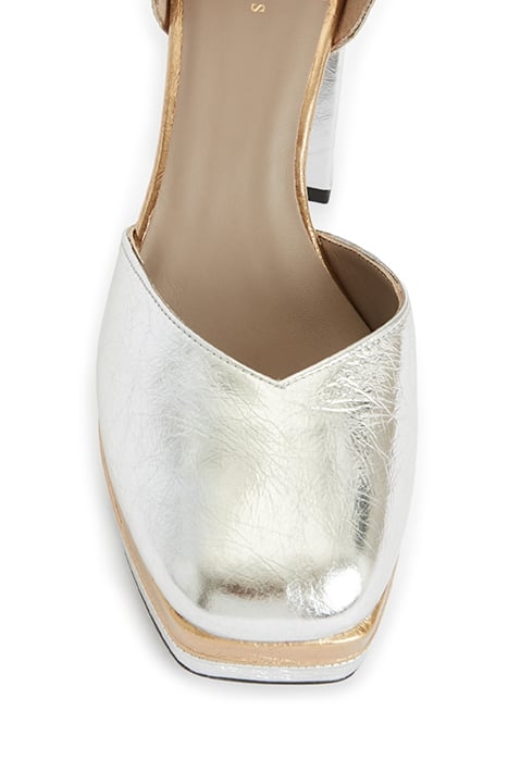 TIFFANY MET PLATFORM SILVER/GOLD 5