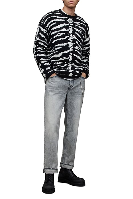 SKELLICAT CREW BLACK/ECRU 2