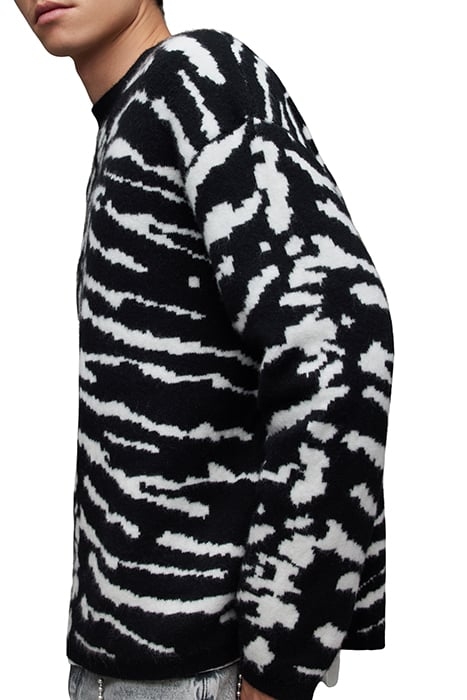 SKELLICAT CREW BLACK/ECRU 5