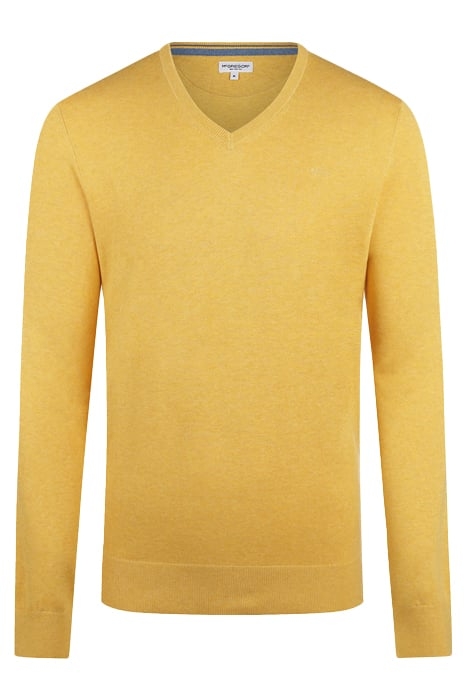 V NECK SWEATER MEDIUM YELLOW 1