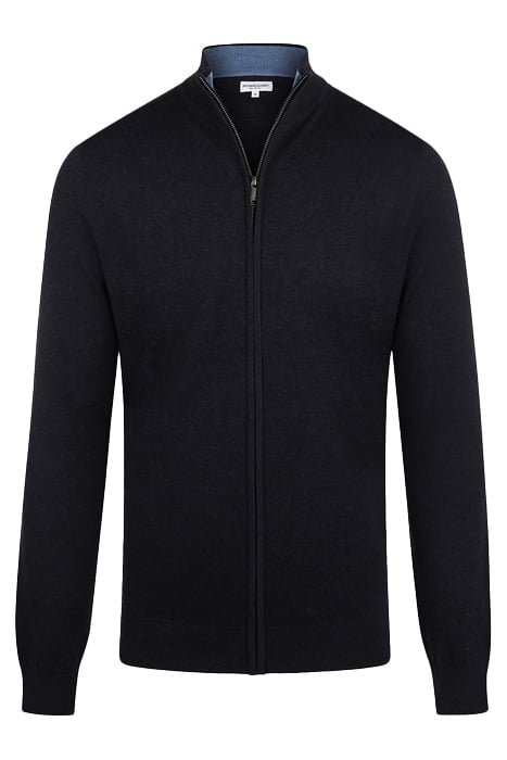 FULL ZIP CARDIGAN NAVY 1