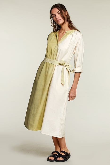 LONG GREEN TIE & DYE DRESS 3