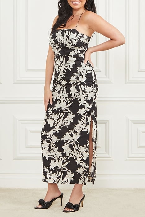 SUNBURST BLACK DRESS SUNBURST BLACK PRINT 5