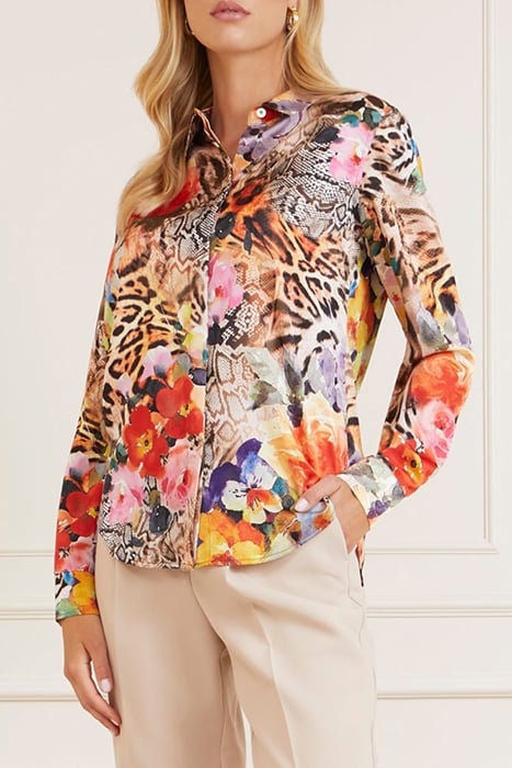 THE ICON BLOUSE PRIN WILD FLOWER FALL PRI 1
