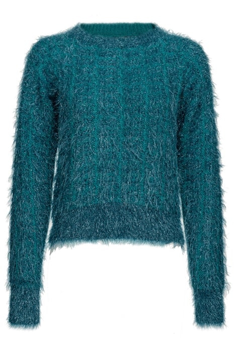 MOJITO MAGLIA PUNTO EFFETTO CH PEACOCK GREEN 4