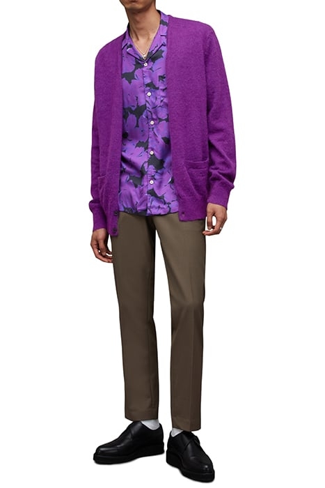 KENNEDY CARDIGAN ELECTRIC PURPLE 3