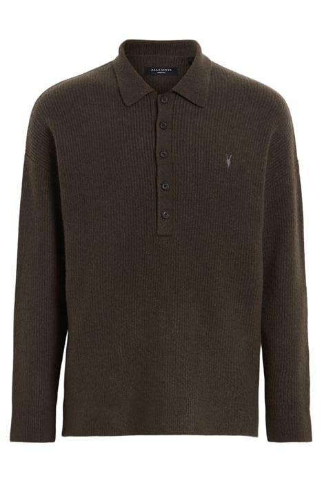 SHAPLEY LS POLO DARK IVY GREEN 4