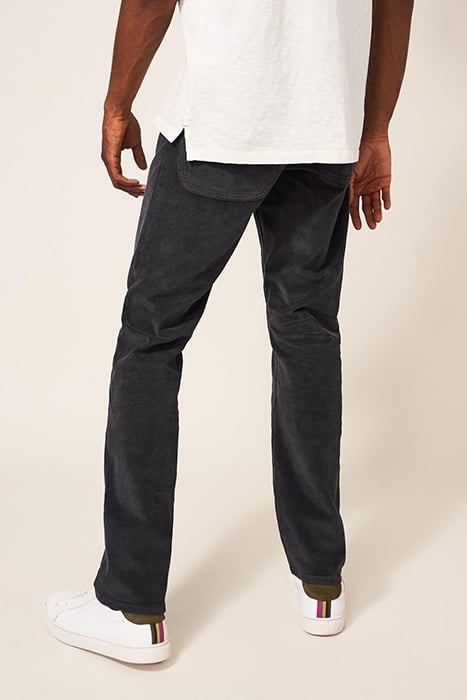 CROSBY CORD TROUSER WASHED BLACK 2