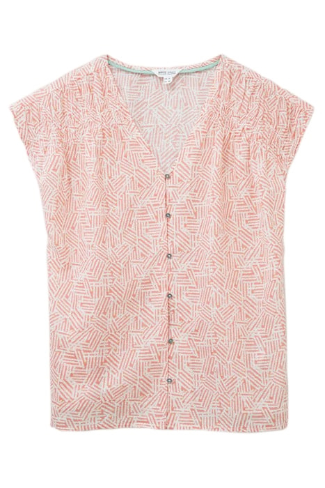 RAE COTTON VEST RED 4