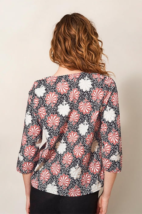 RAE COTTON TOP PINK PRINTED 2