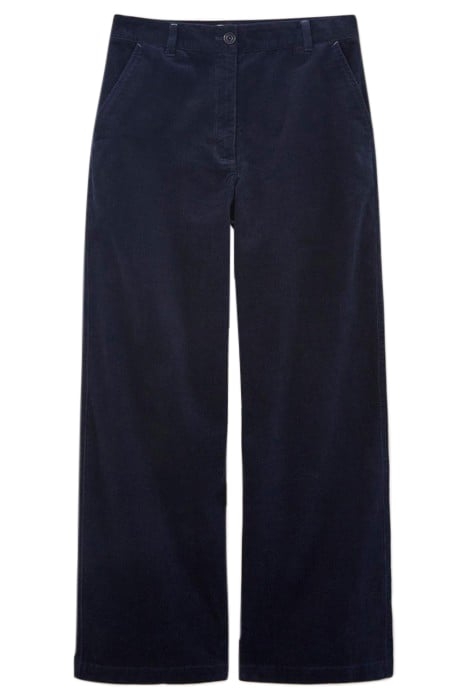 BELLE CORD WIDE LEG DARK NAVY 4