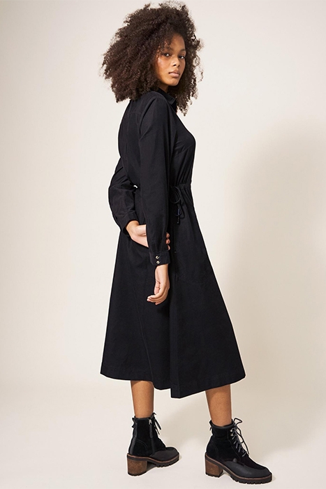 JADE CORD SHIRT DRE PURE BLACK 2