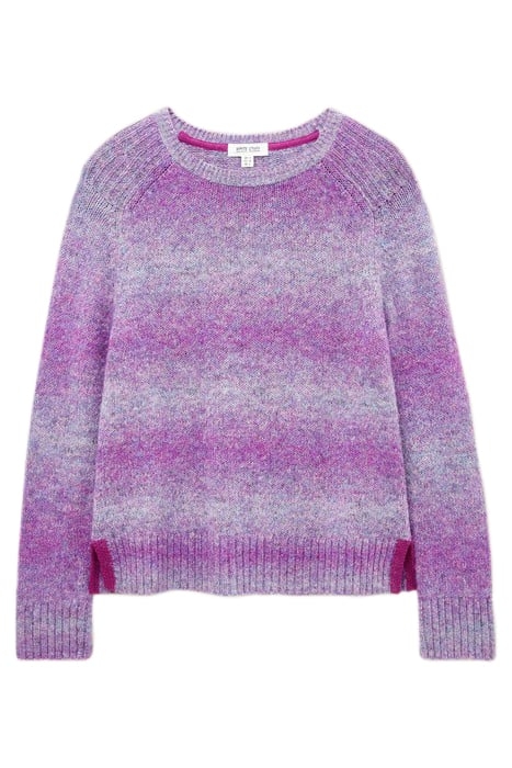 SPACE DYE JUMPER PURPLE 3