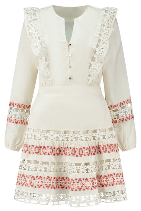 RIANNA DRESS CREAM 1