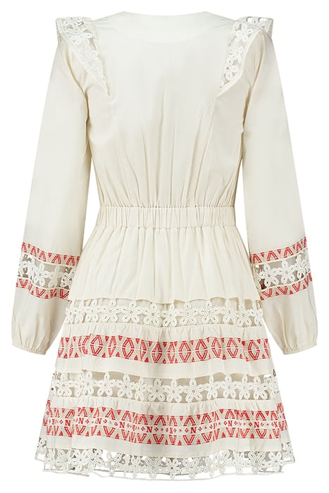 RIANNA DRESS CREAM 2