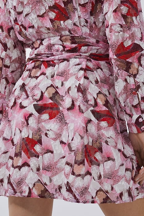 CEDARI DRESS IN MIXED PINK 5