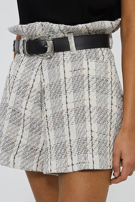 VANKO SHORT IN MULTICO ECRU 4