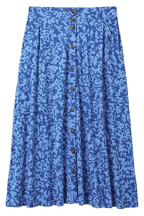 MORA JERSEY MIDI SKIRT BLUE 3