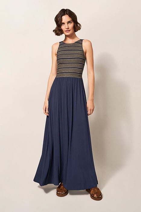 FAYE JERSEY MAXI DRE NAVY 1