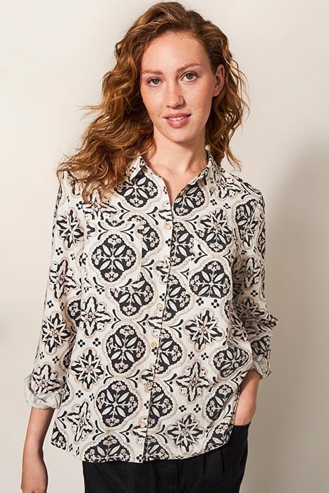 SOPHIE COTTON SHIRT NATURAL 1