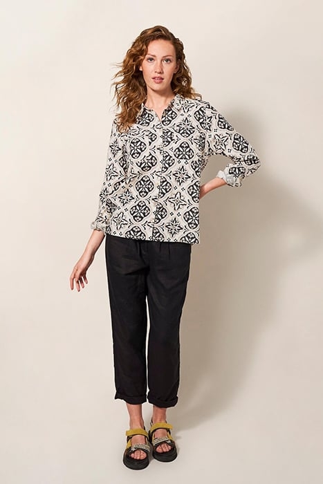 SOPHIE COTTON SHIRT NATURAL 2