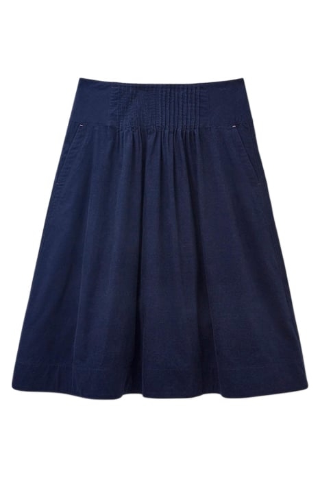 CHARLOTTE CORD MIDI SKIRT DARK NAVY 3