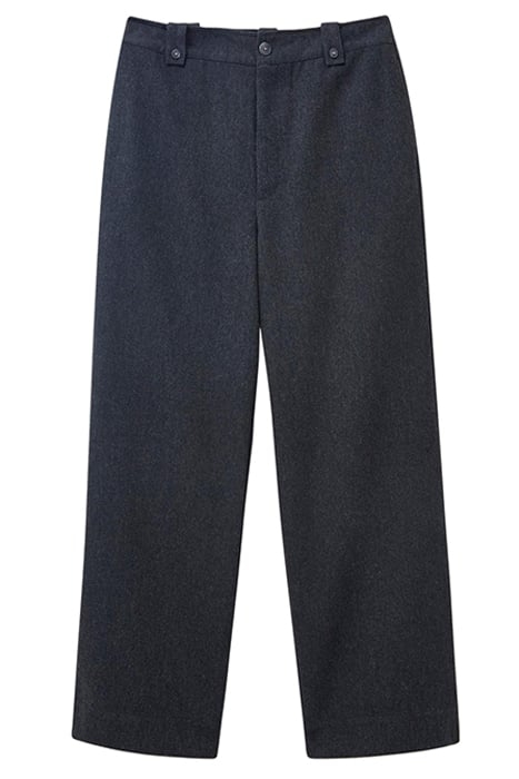 BELLE TWEEDY WIDE LEG TROUSER GREY 2