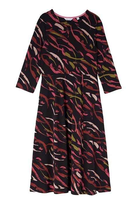 MADELINE JERSEY DRE BLACK PRINTED 2