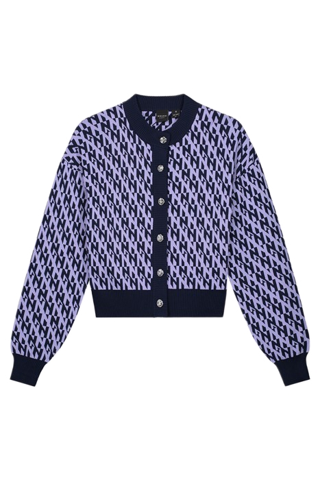 TWIGGY CARDIGAN VIOLET 2