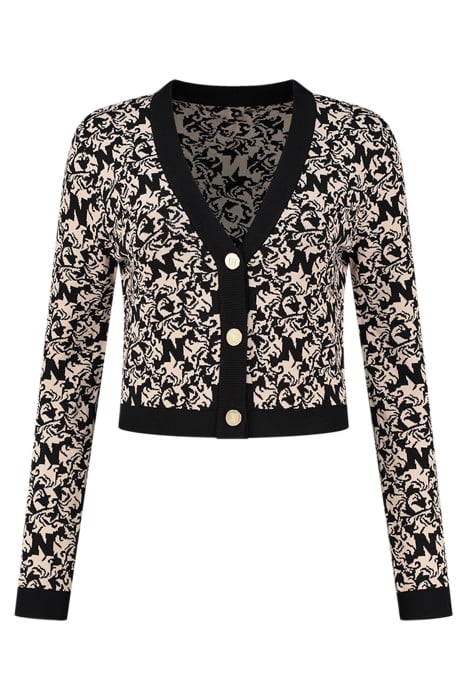 TATUM CARDIGAN BLACK 2